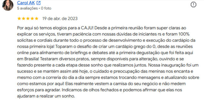 depoimento 3 gestão de restaurante mesa club